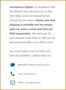 Www Cutco Com Service Request Form