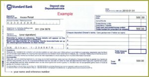 Edit Quickbooks Deposit Slip Template
