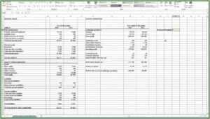 Editable Balance Sheet Template