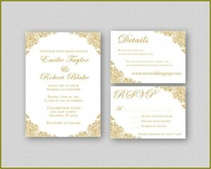 Elegant Wedding Invitation Template