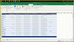Employee Attendance Tracker Template Excel