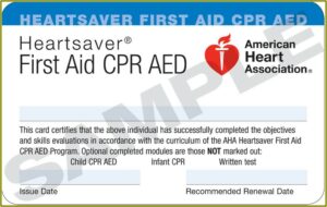 Fake Cpr Card Template
