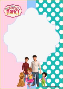 Fancy Nancy Invitation Template