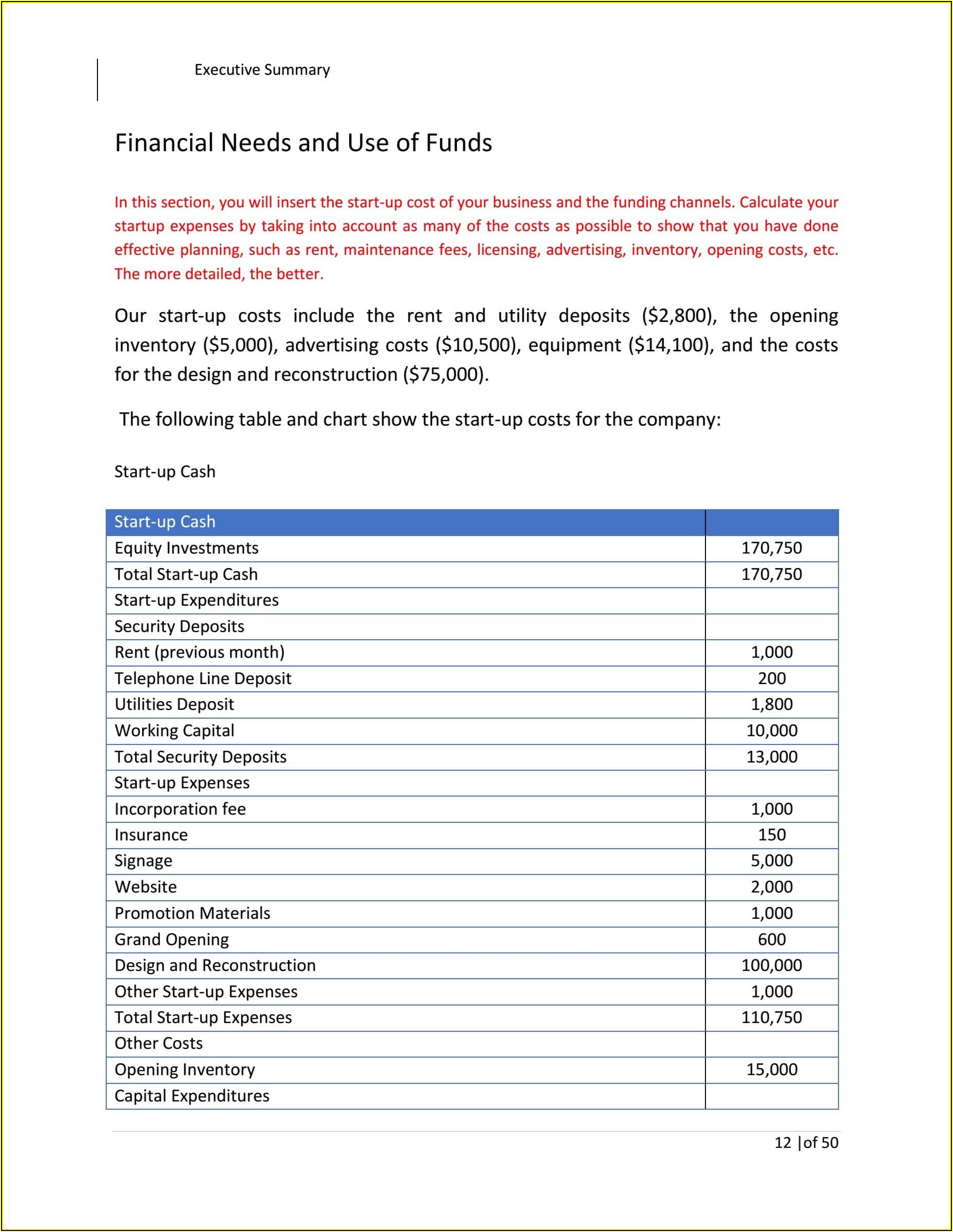 Financial Strategic Plan Template Excel