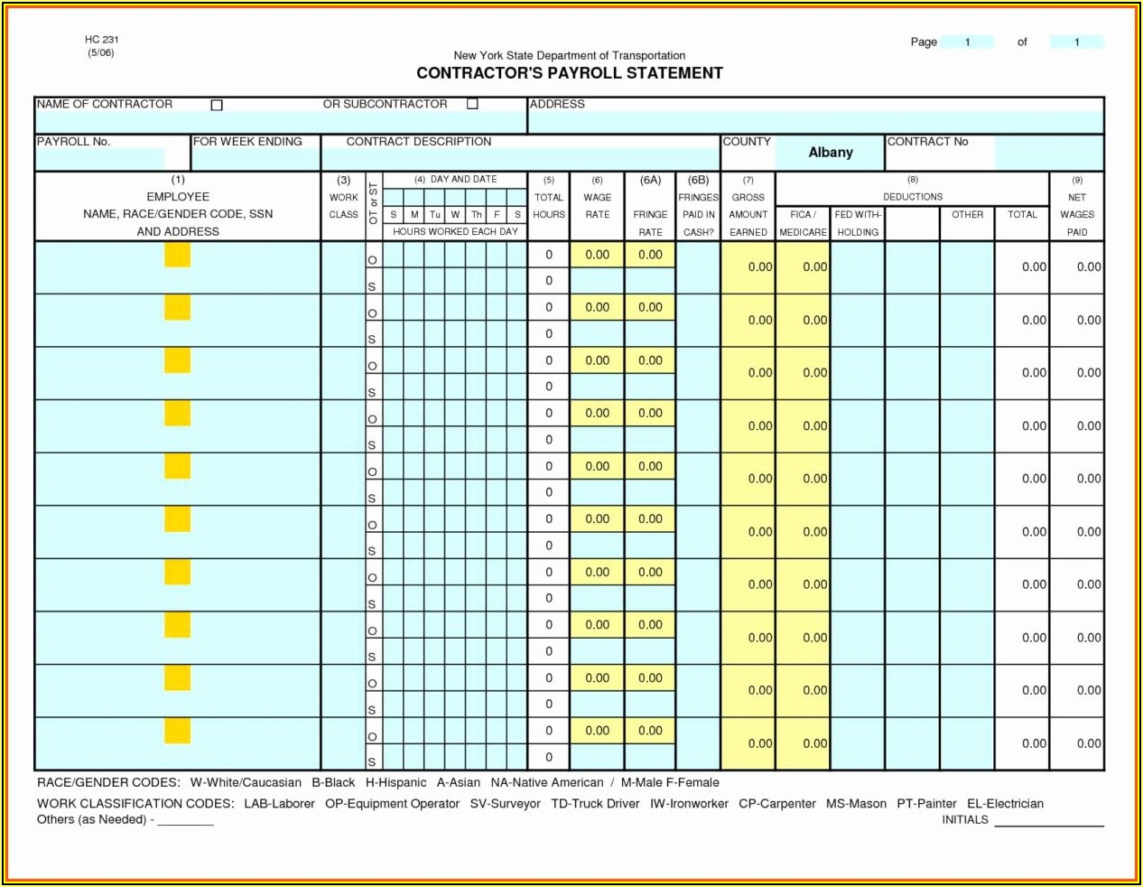 Free Check Stub Template Download