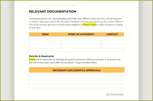 Free Construction Proposal Template Pdf
