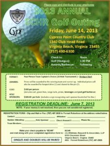 Free Golf Tournament Flyer Template Word