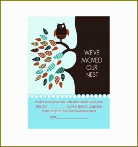 Free Housewarming Party Invitation Template