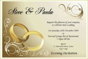 Free Invitation Card Templates For Engagement