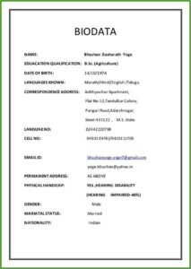 Resume Format Pdf Download Free Indian