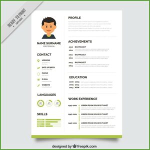 Resume Free Download Word File