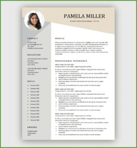 Resume Free Templates Download