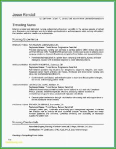 Resume Registered Nurse Examples