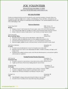 Resume Sample Australia