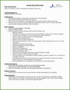 Resume Sample For Newly Registered Nurses