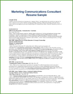 Resume Writing Communication Consultant