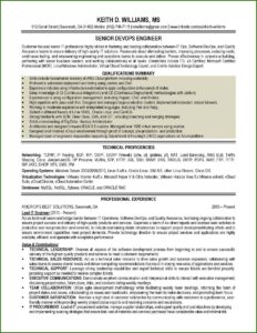 Resume Writing For Experienced Engineers