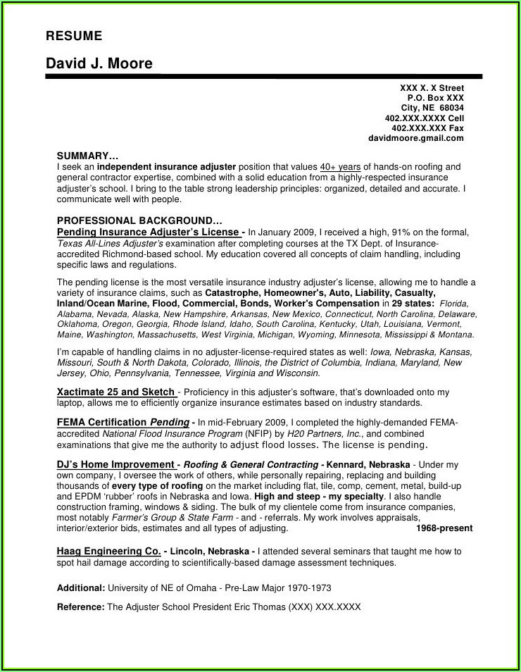 Resume Writing Services For Veterans