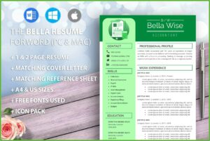 Sales Executive Resume Template Word