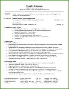 Sample Housekeeping Resume Template