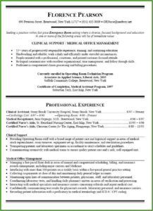 Sample Of Resume For Nurses With Experience