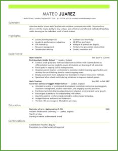 Sample Resume Australia For Student