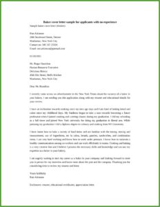 Sample Resume Cover Letter Template Word