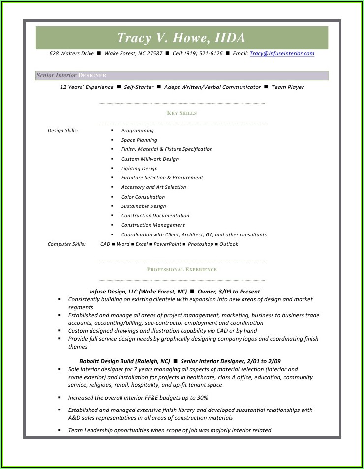 Sample Resume For Freshers In Word Format Free Download