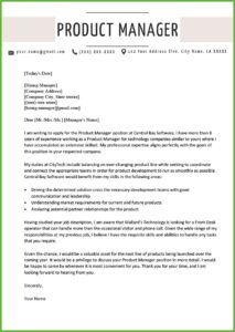 Samples Of Cv And Cover Letters