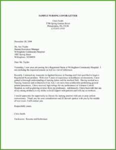 Samples Of Cv Cover Letter