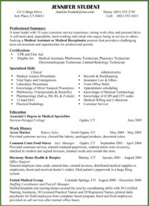 Show Me Some Resume Samples