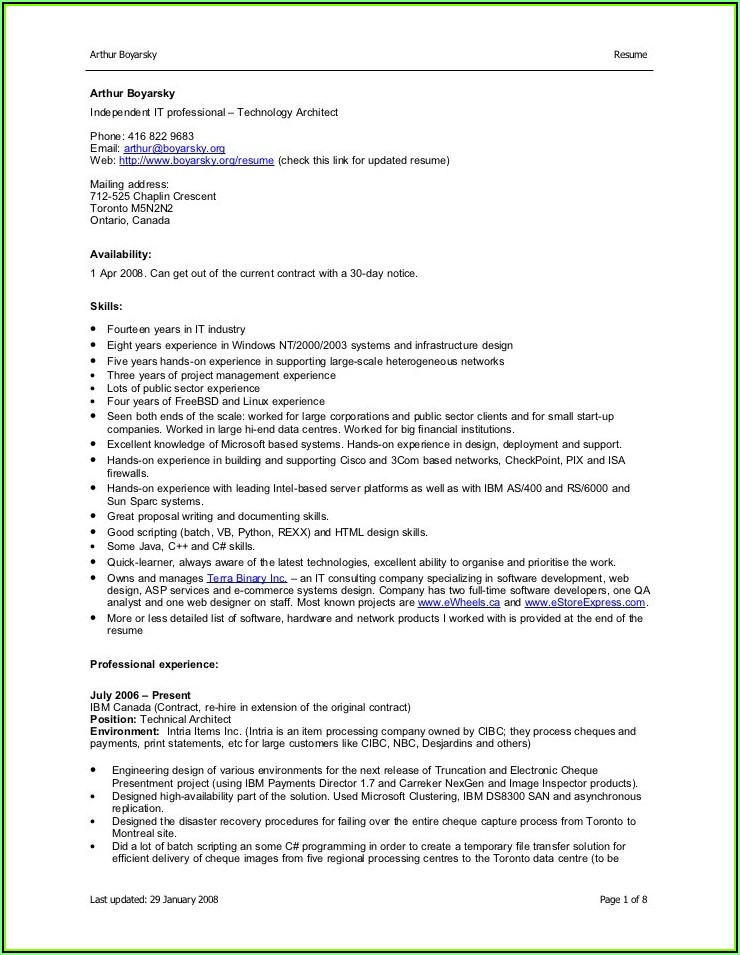 Simple Resume Format Download In Ms Word Pdf