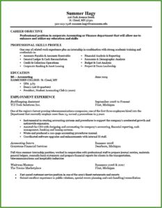 Some Good Resume Format