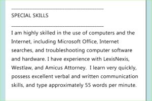 Step By Step Process Of Writing A Resume