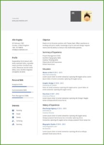 Template For Cover Letter For Resume