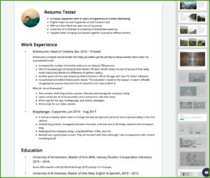 Top 10 Resume Maker Software