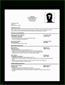 Tradesman Resume Template Australia