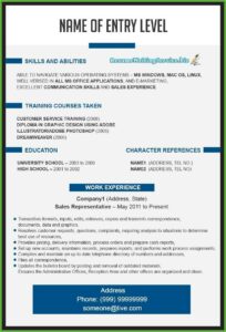 Updated Resume Templates