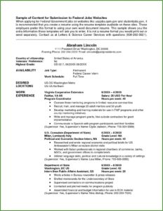 Veterans Affairs Resume Builder