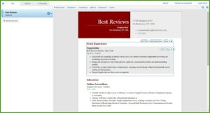 Winway Resume Deluxe 14 Free Download