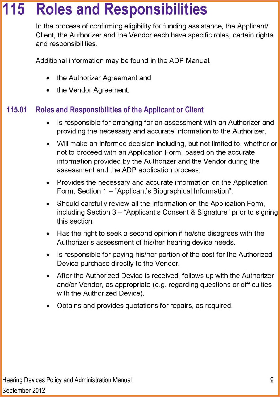 Adp Hearing Devices Form