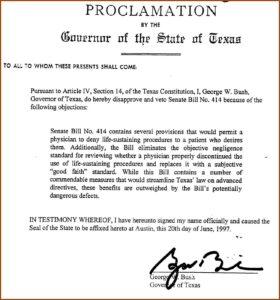 Advance Directives State Of Texas