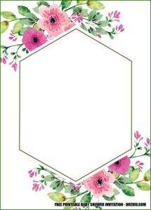 Baby Sprinkle Invitation Templates Free