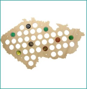 Beer Cap Maps Free Shipping