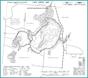 Burnett County Wi Lake Maps