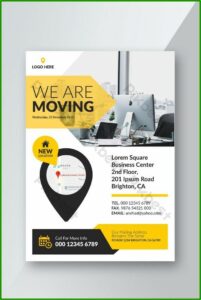 Business Moving Flyer Template Free