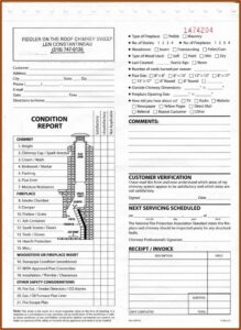 Chimney Inspection Form