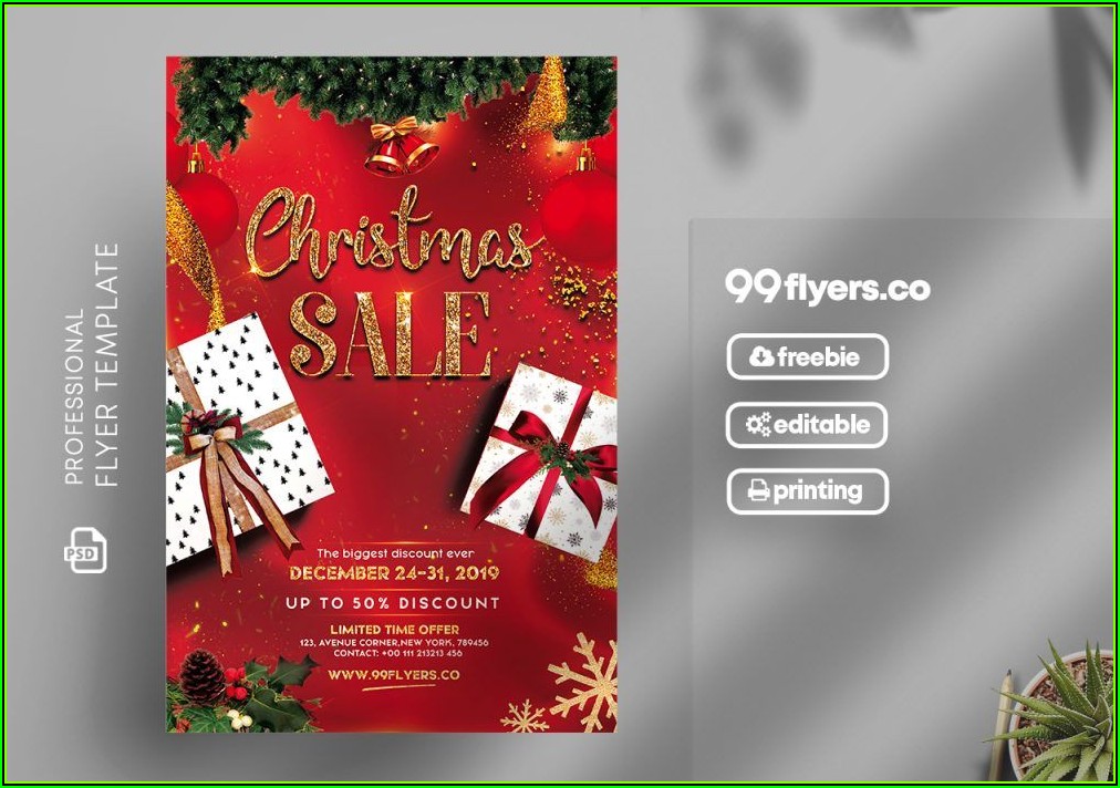 Christmas Flyer Templates Free Download