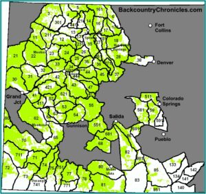 Colorado Elk Hunting Unit Maps