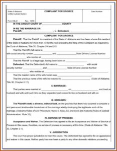Contested Divorce Forms In Virginia